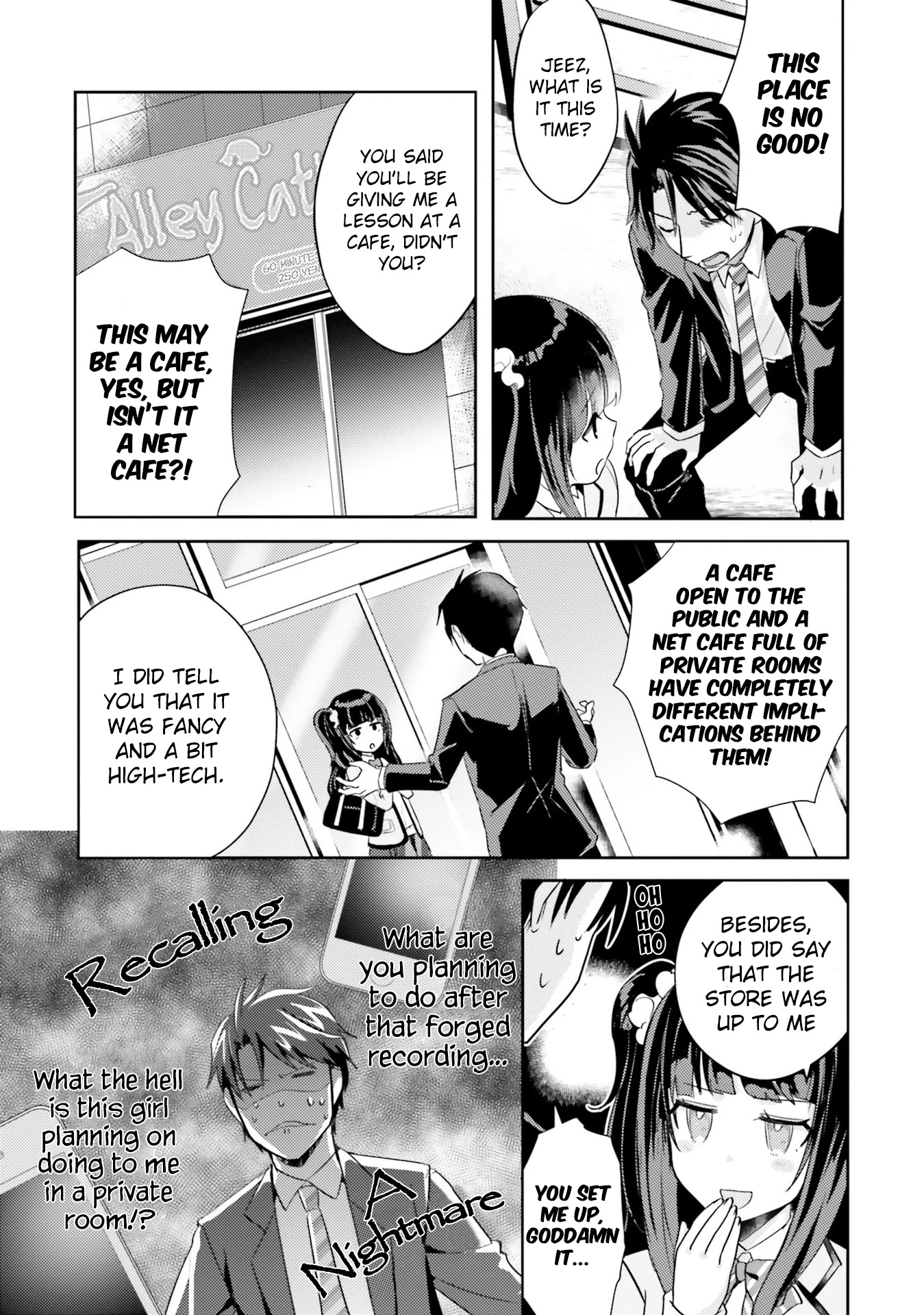 Is it illegal to be blackmailed by your student? Chapter 10 page 17 - Chapter 10