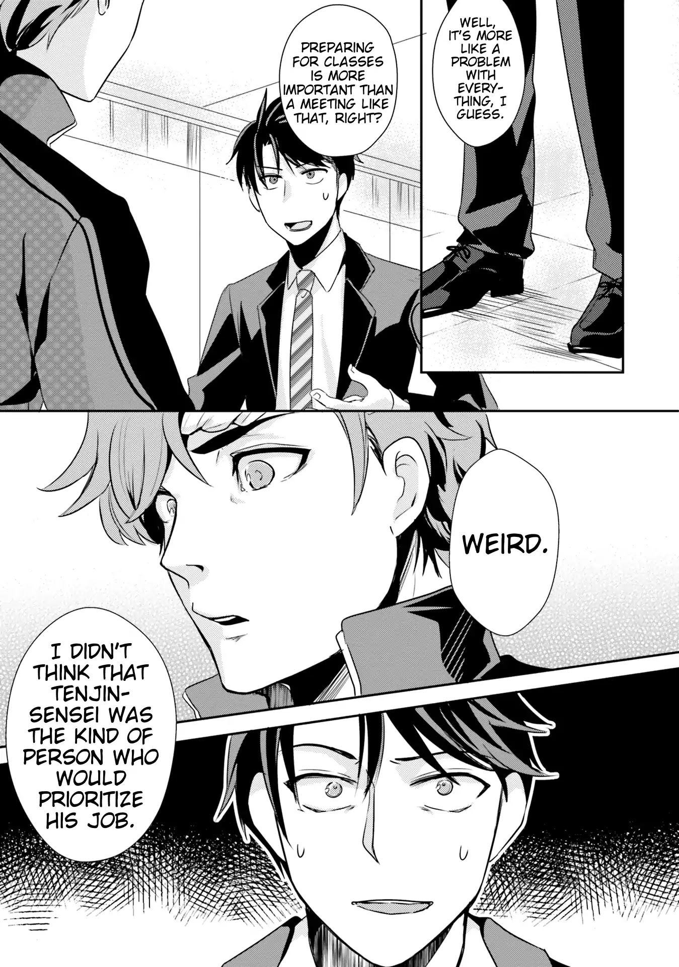 Is it illegal to be blackmailed by your student? Chapter 5 page 11 - Chapter 5: Is It A Crime To Wipe Off Your Student?