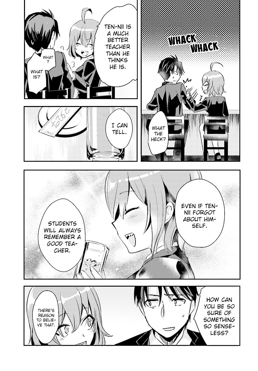 Is it illegal to be blackmailed by your student? Chapter 9 page 16 - Chapter 9