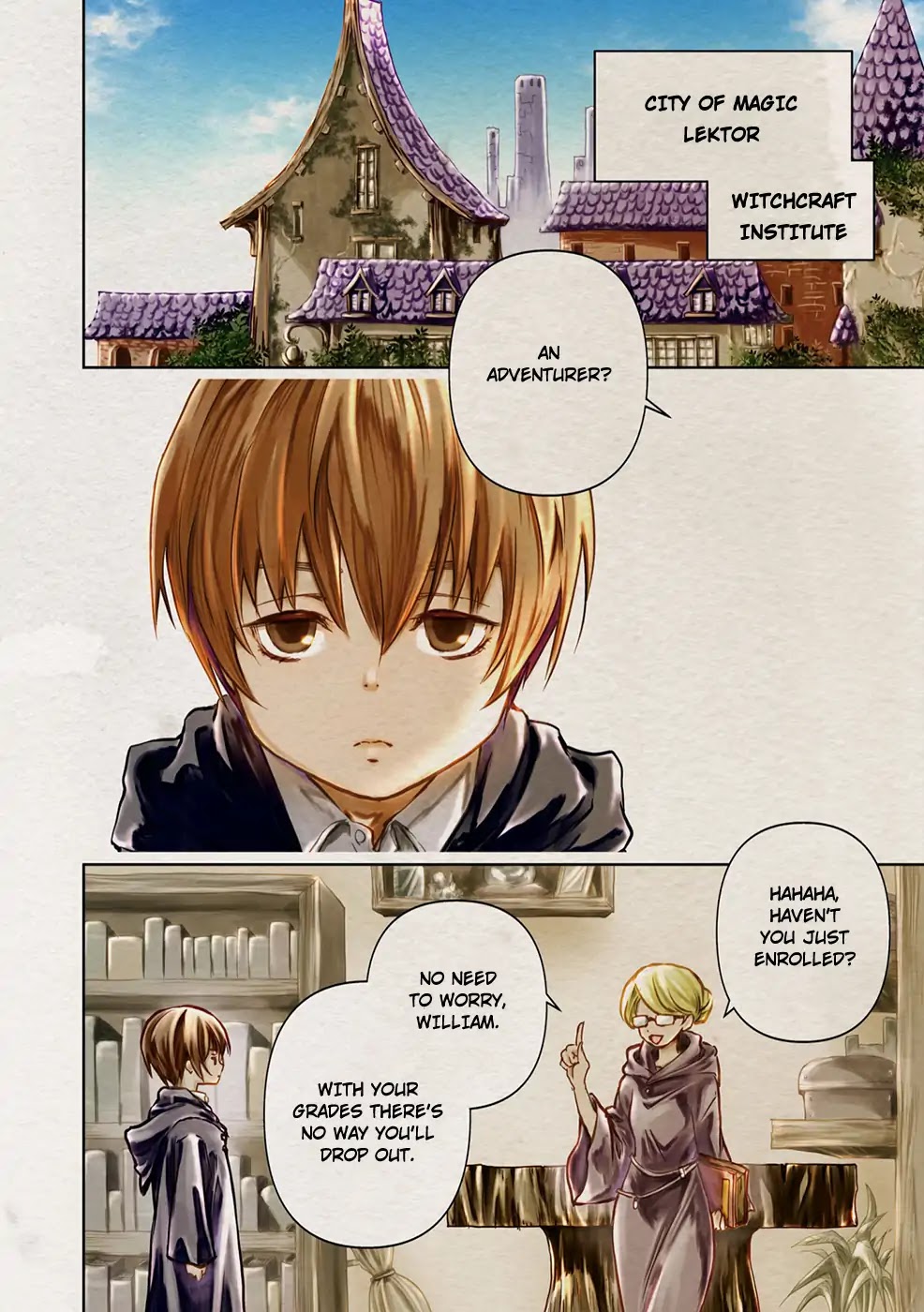 Is It Odd That I Became An Adventurer Even If I Graduated The Witchcraft Institute? Chapter 1 page 4 - Chapter 1