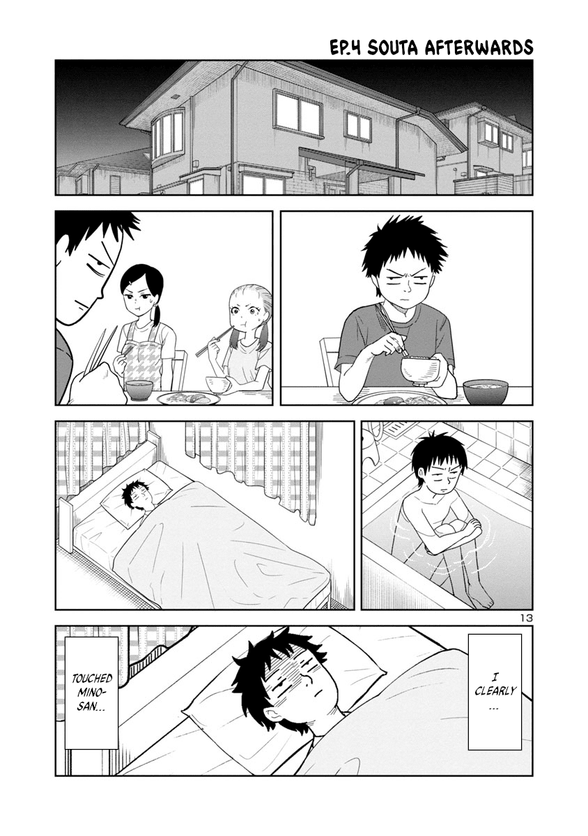Is it okay to touch Mino-san there? Chapter 10 page 13 - Chapter 10