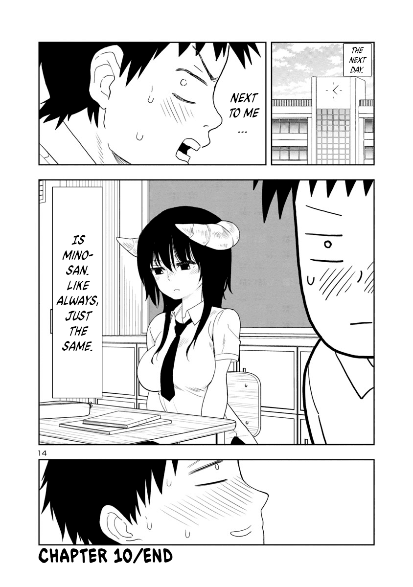 Is it okay to touch Mino-san there? Chapter 10 page 14 - Chapter 10