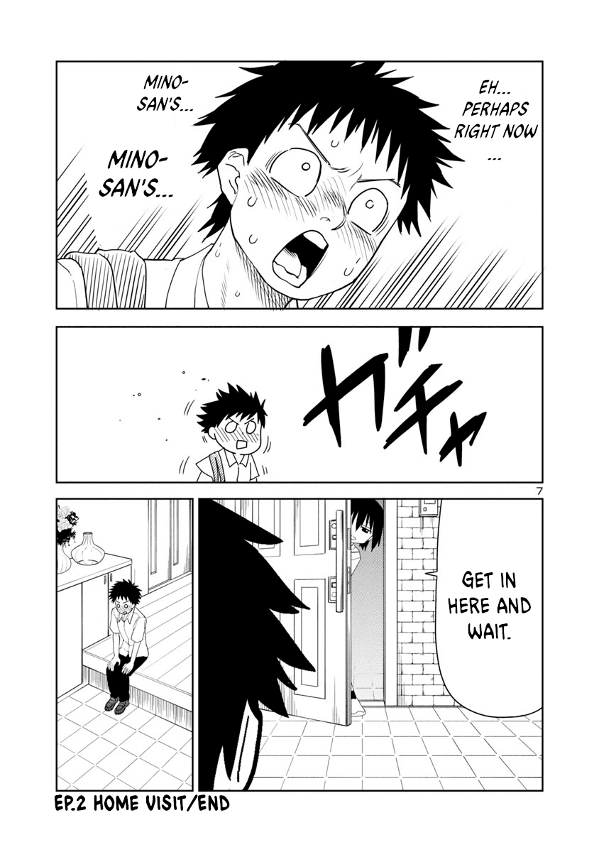 Is it okay to touch Mino-san there? Chapter 10 page 7 - Chapter 10