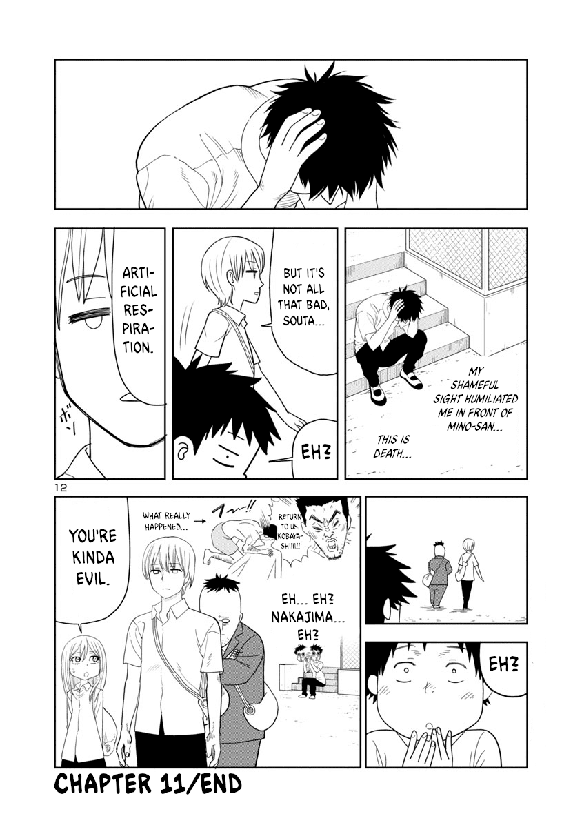 Is it okay to touch Mino-san there? Chapter 11 page 12 - Chapter 11