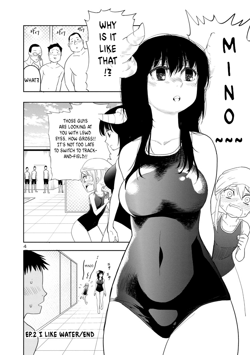 Is it okay to touch Mino-san there? Chapter 11 page 4 - Chapter 11