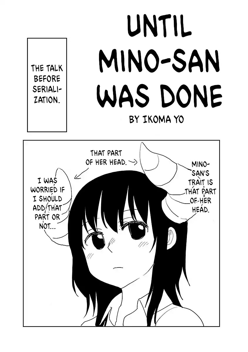 Is it okay to touch Mino-san there? Chapter 12.1 page 9 - Chapter 12.1 Volume 1 Extras