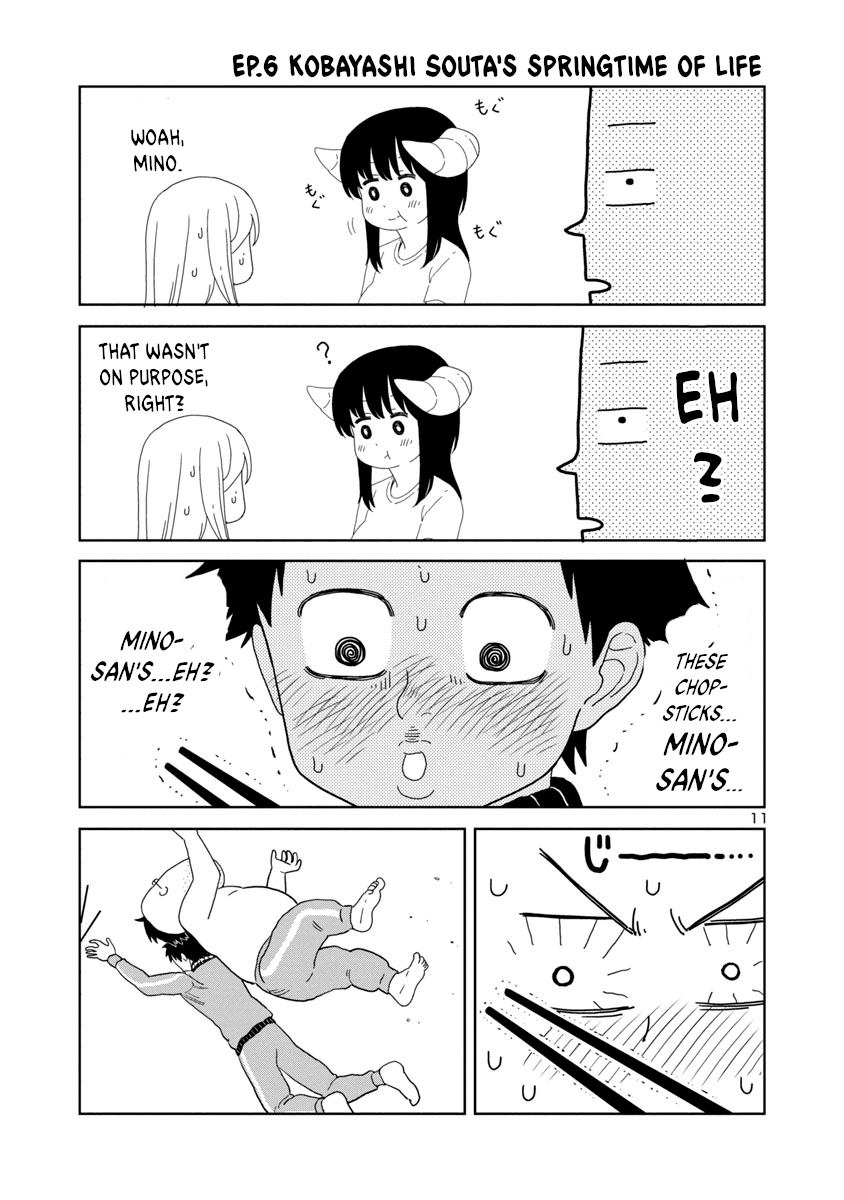 Is it okay to touch Mino-san there? Chapter 12 page 11 - Chapter 12