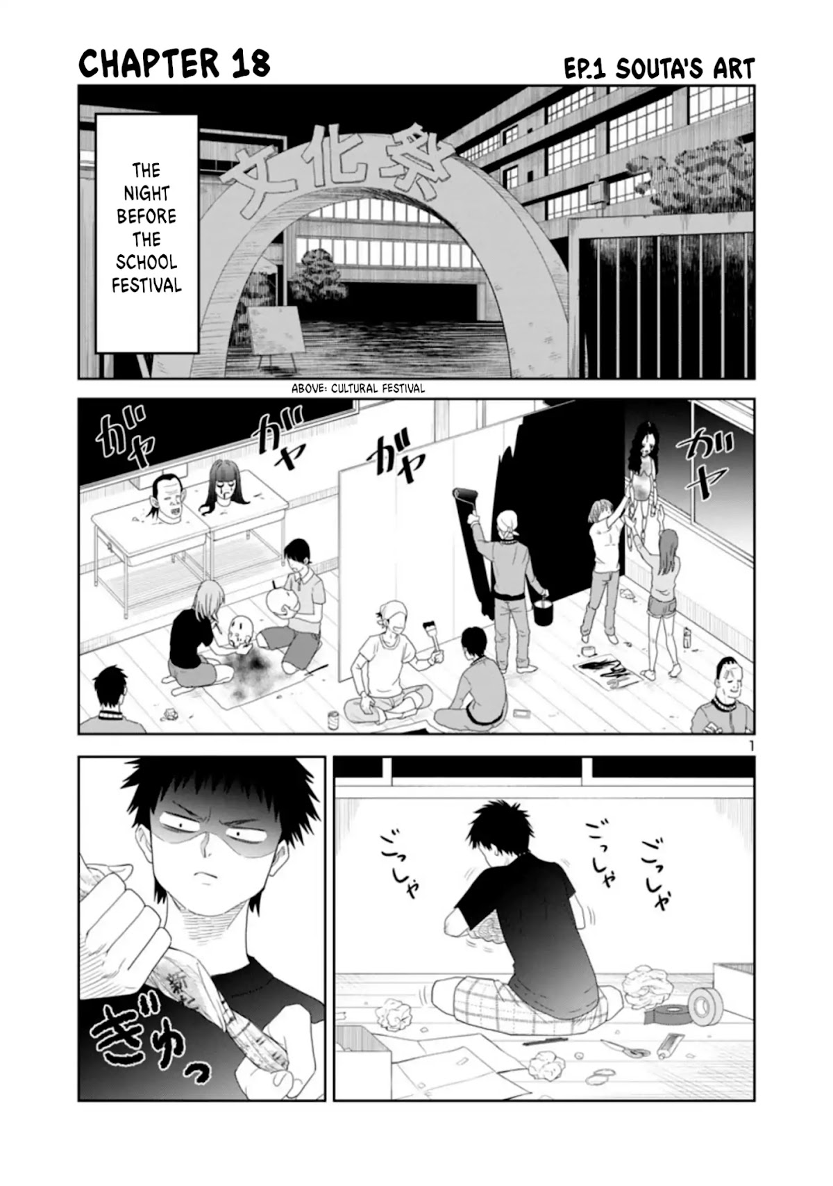 Is it okay to touch Mino-san there? Chapter 18 page 1 - Chapter 18