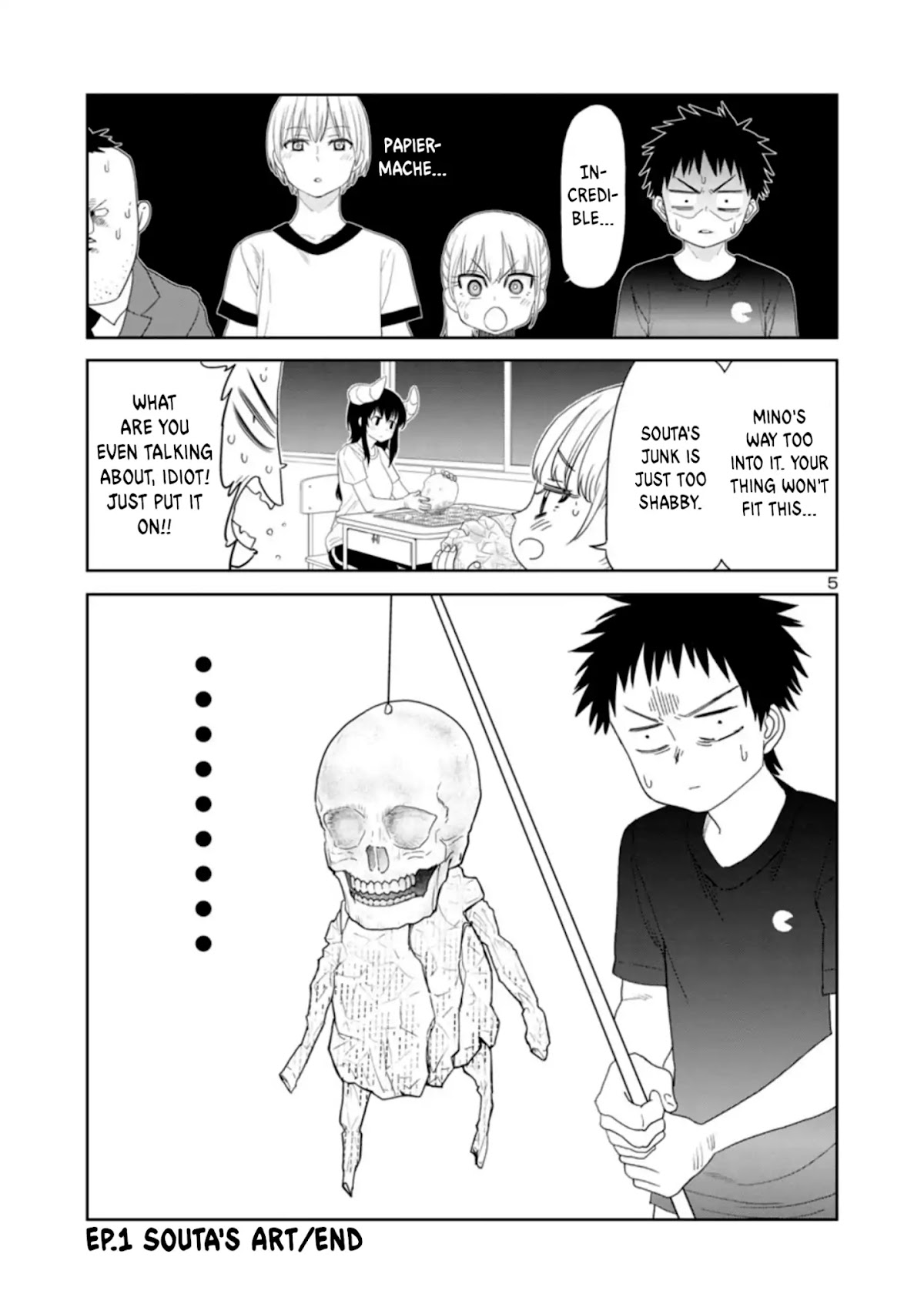 Is it okay to touch Mino-san there? Chapter 18 page 5 - Chapter 18