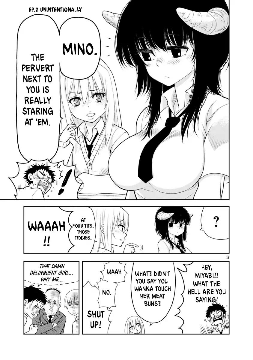 Is it okay to touch Mino-san there? Chapter 2 page 3 - Chapter 2