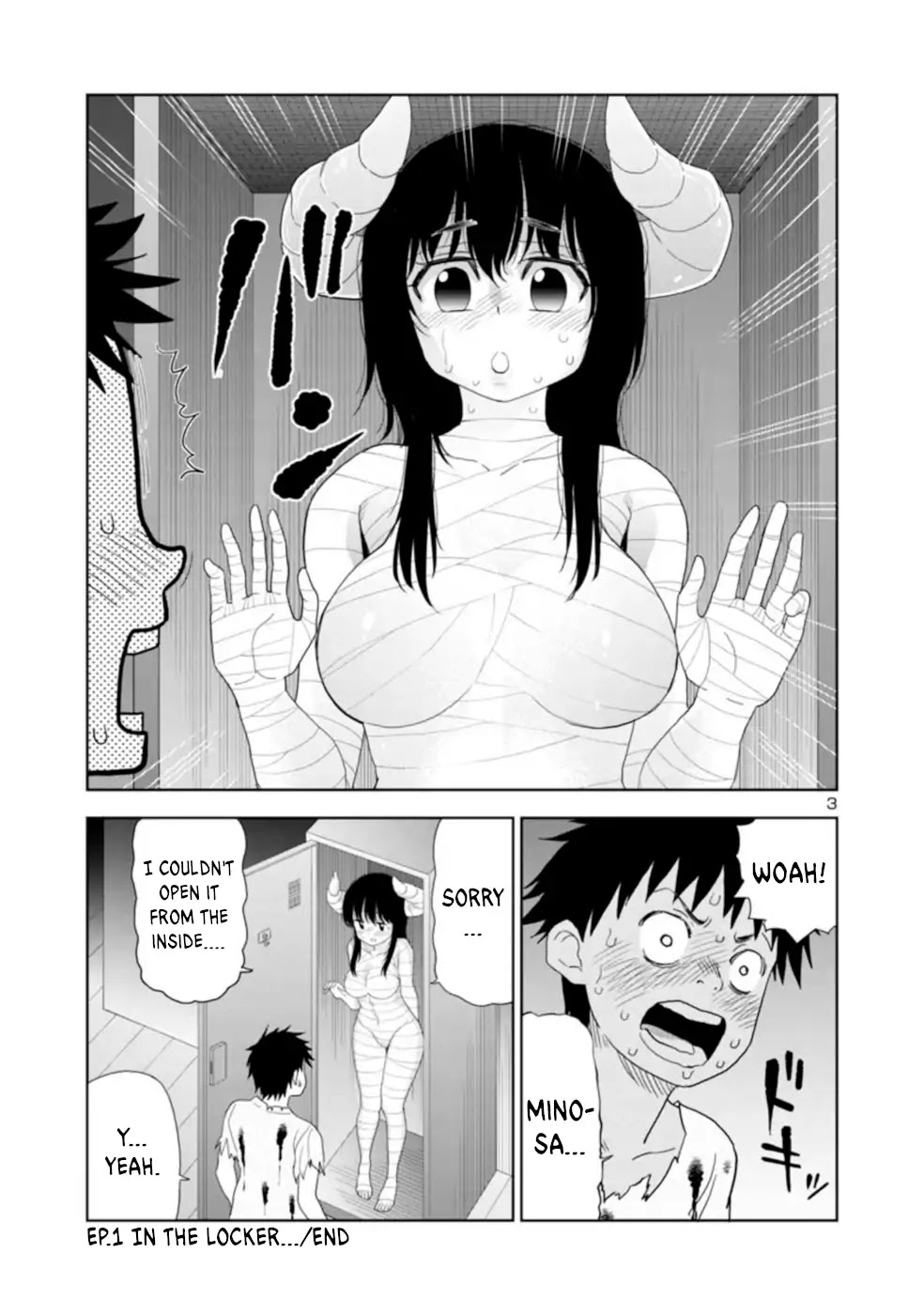 Is it okay to touch Mino-san there? Chapter 20 page 3 - Chapter 20