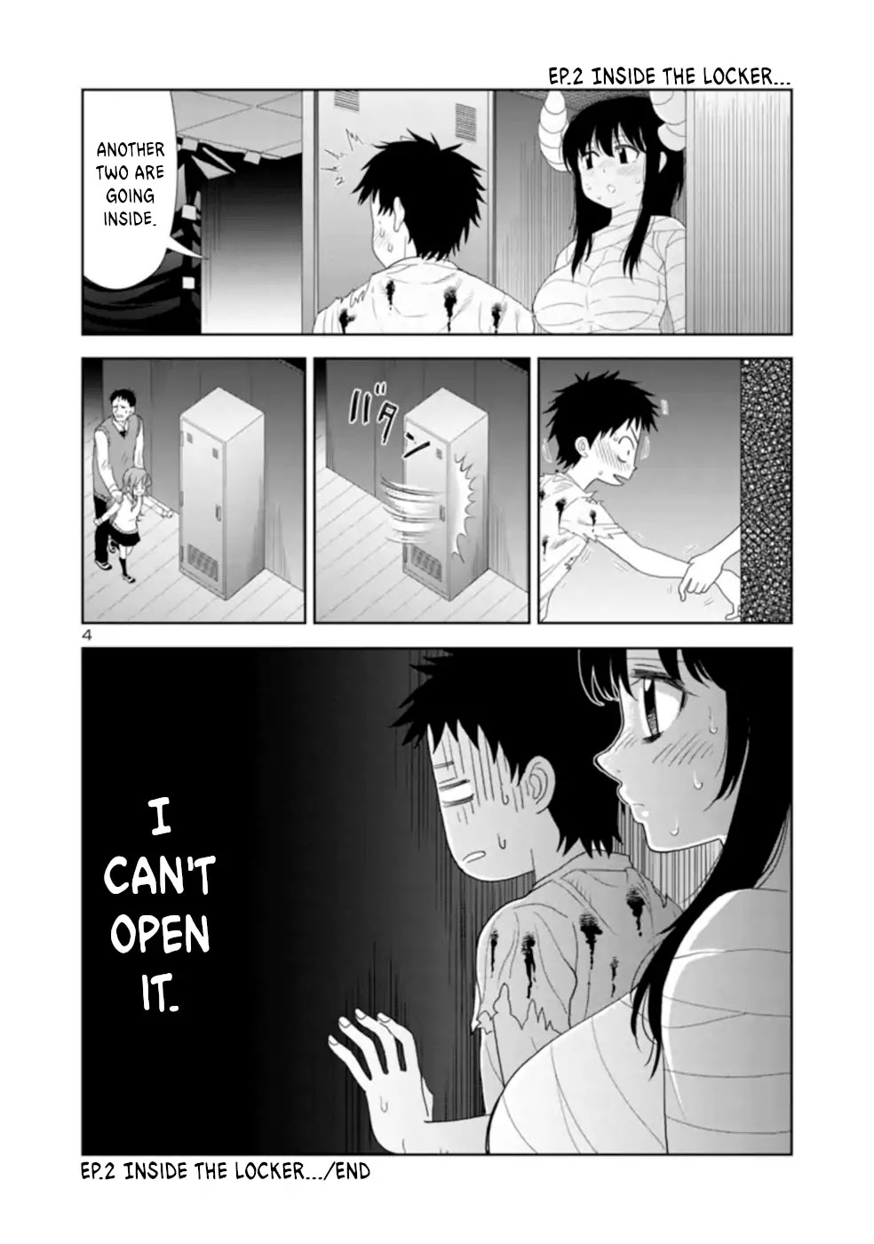Is it okay to touch Mino-san there? Chapter 20 page 4 - Chapter 20