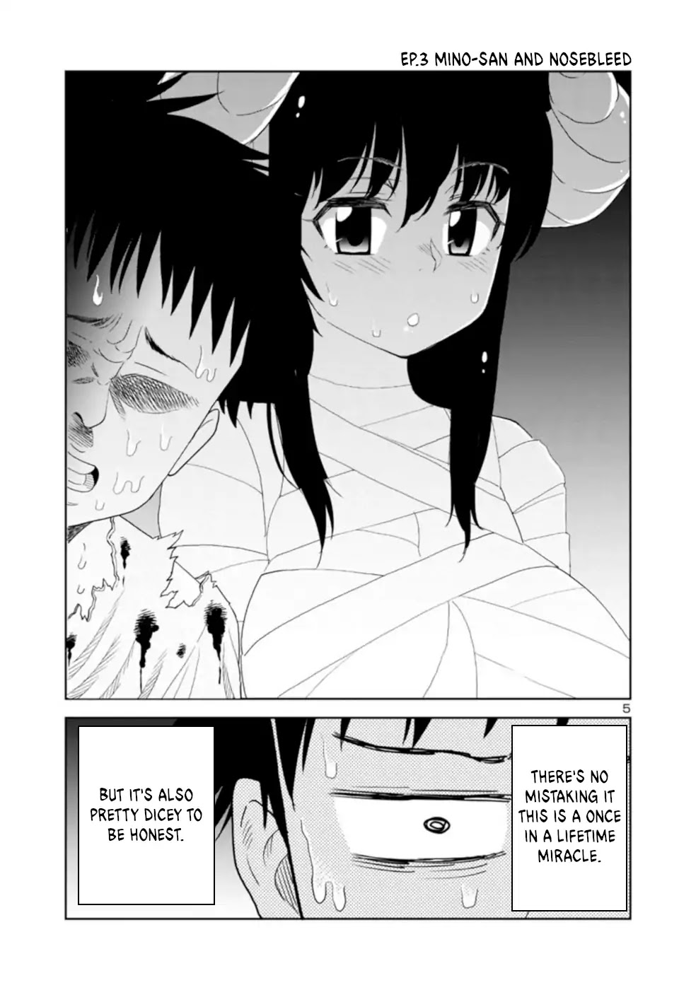 Is it okay to touch Mino-san there? Chapter 20 page 5 - Chapter 20