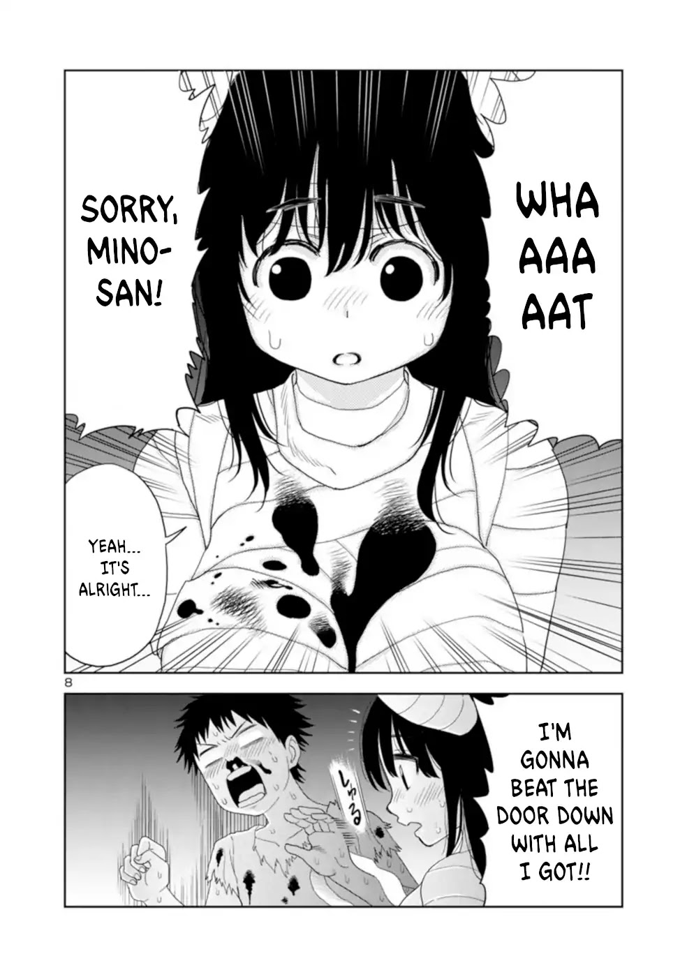 Is it okay to touch Mino-san there? Chapter 20 page 8 - Chapter 20