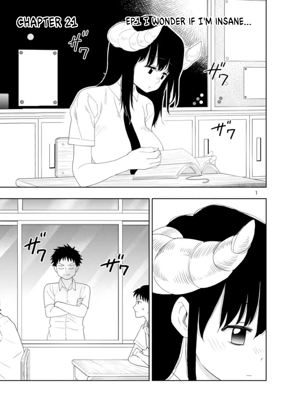 Is it okay to touch Mino-san there? Chapter 21 page 1 - Chapter 21