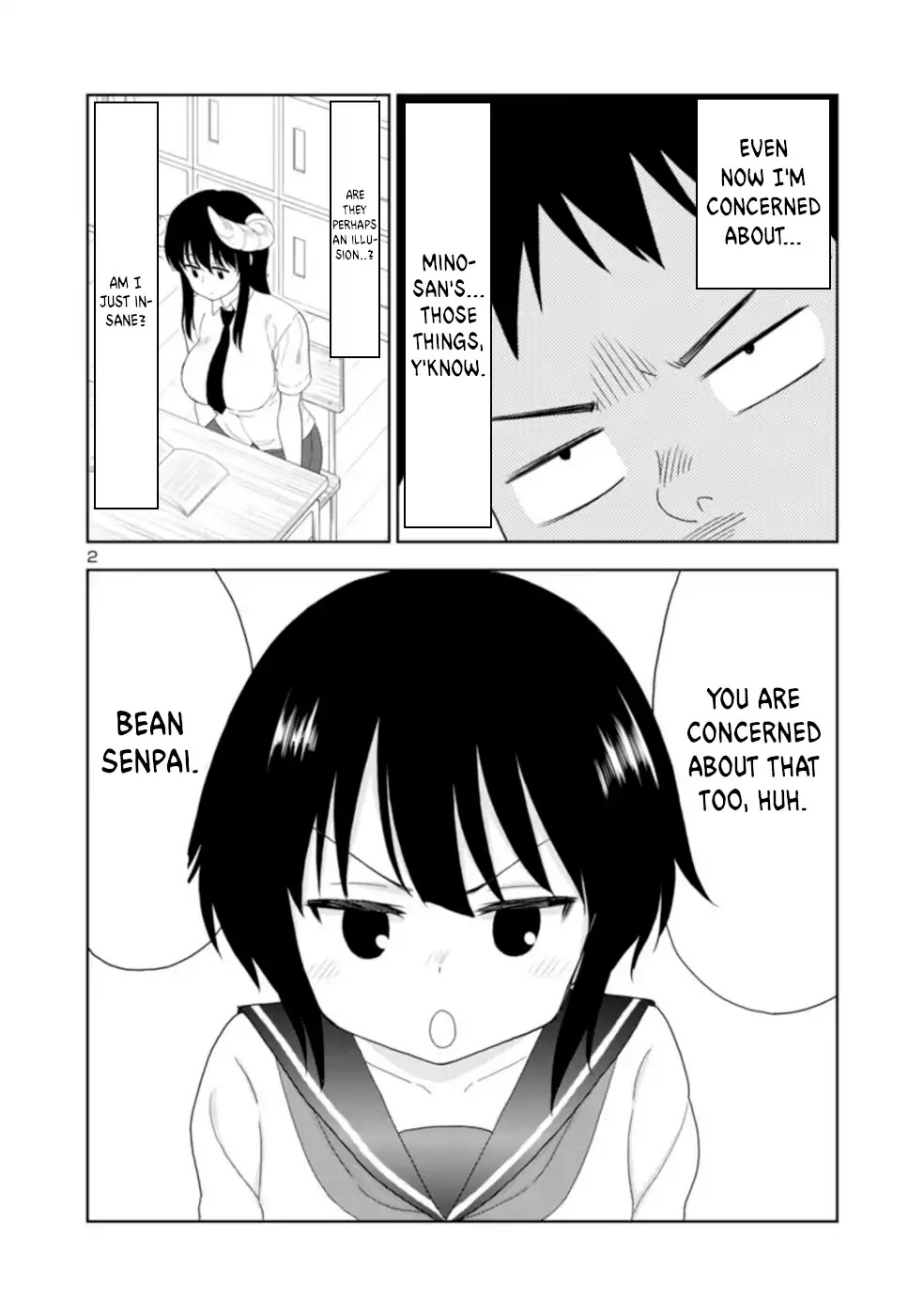 Is it okay to touch Mino-san there? Chapter 21 page 2 - Chapter 21