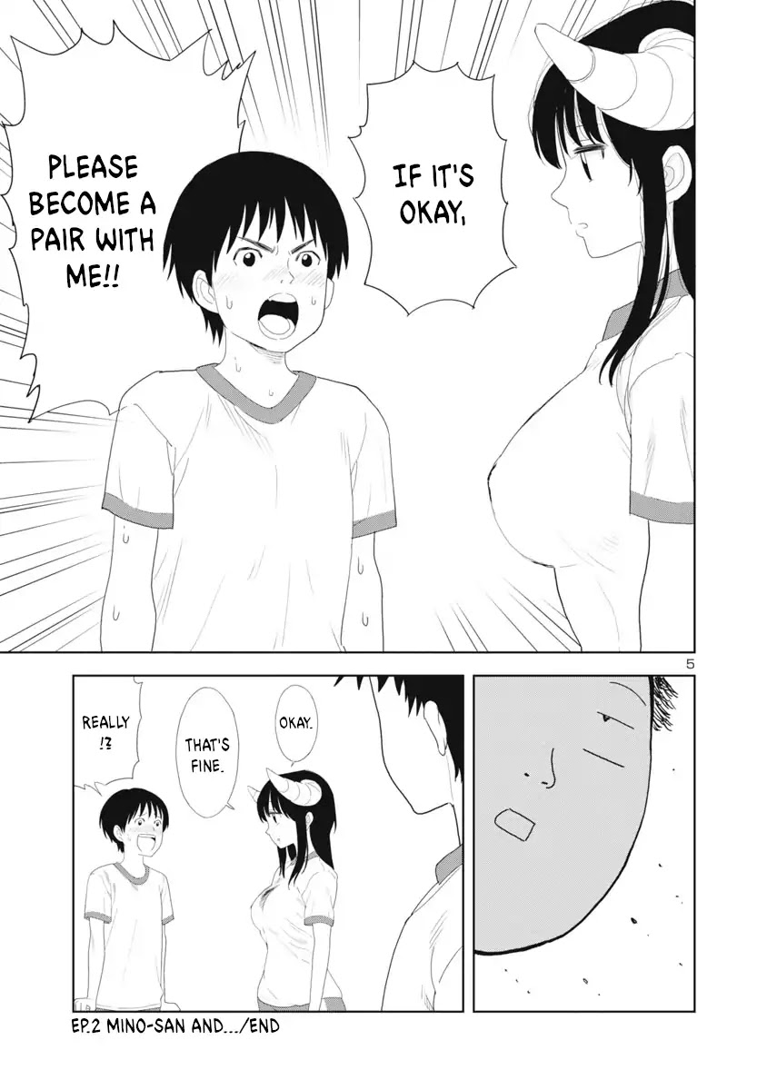 Is it okay to touch Mino-san there? Chapter 23 page 5 - Chapter 23