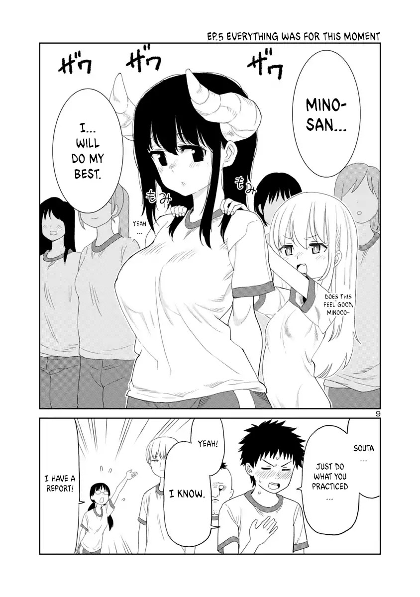 Is it okay to touch Mino-san there? Chapter 24 page 9 - Chapter 24