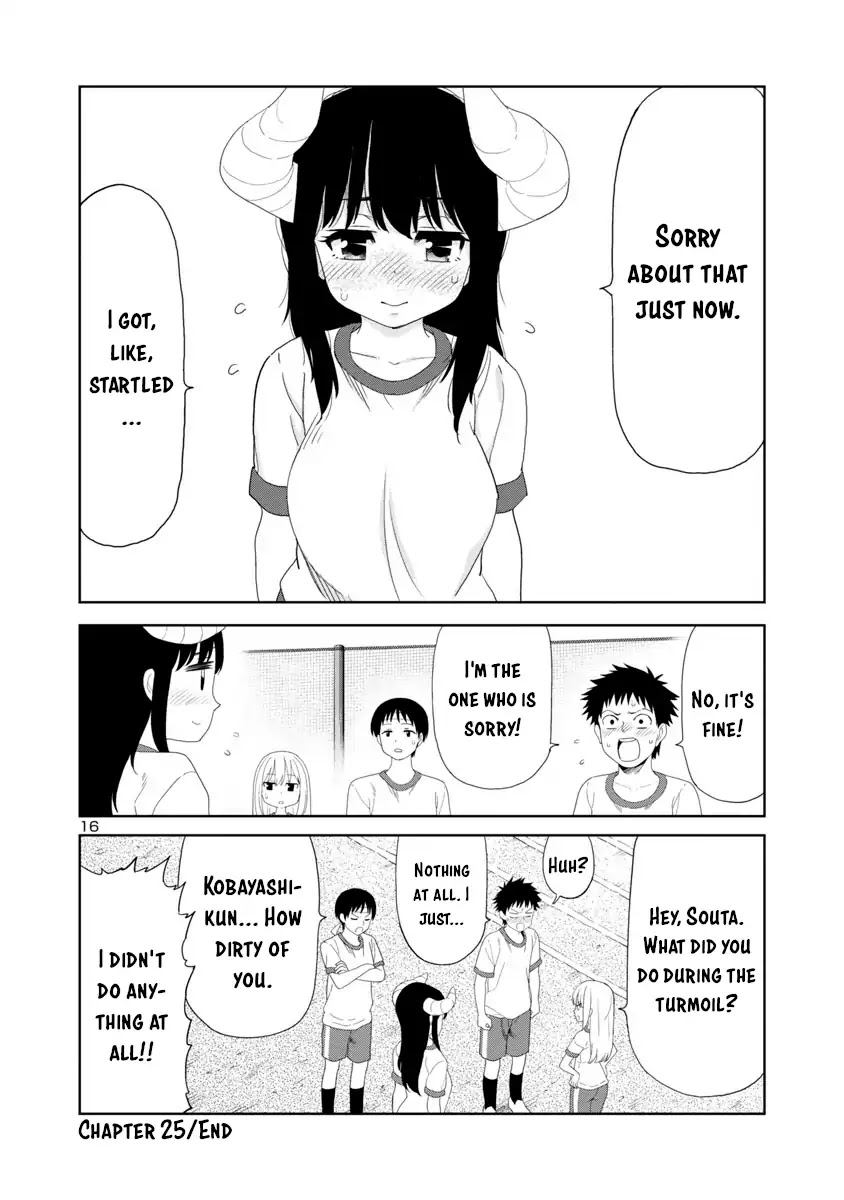 Is it okay to touch Mino-san there? Chapter 25 page 16 - Chapter 25