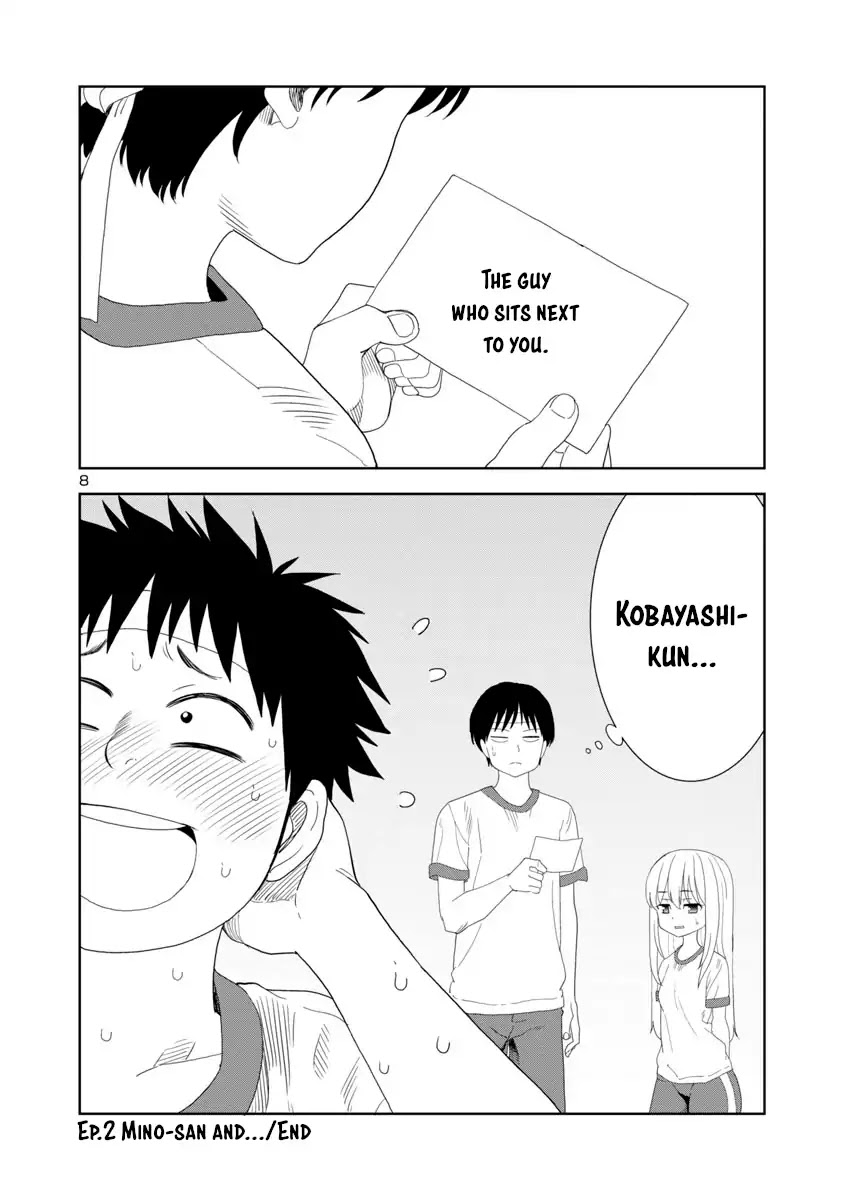 Is it okay to touch Mino-san there? Chapter 25 page 8 - Chapter 25