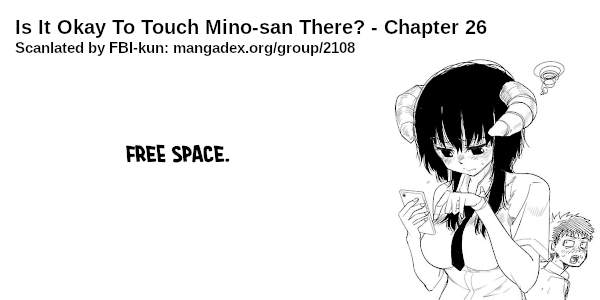 Is it okay to touch Mino-san there? Chapter 26 page 12 - Chapter 26