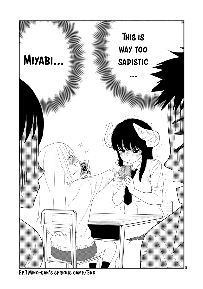 Is it okay to touch Mino-san there? Chapter 27 page 5 - Chapter 27