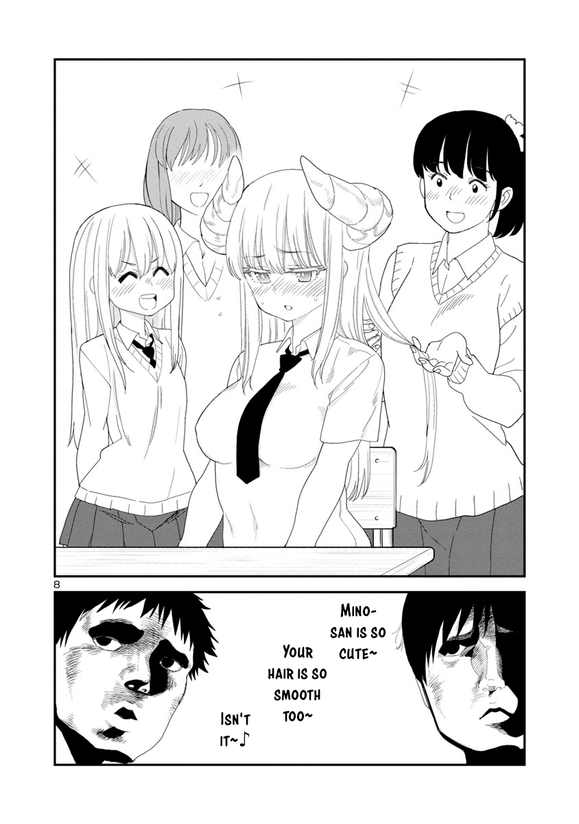 Is it okay to touch Mino-san there? Chapter 27 page 8 - Chapter 27