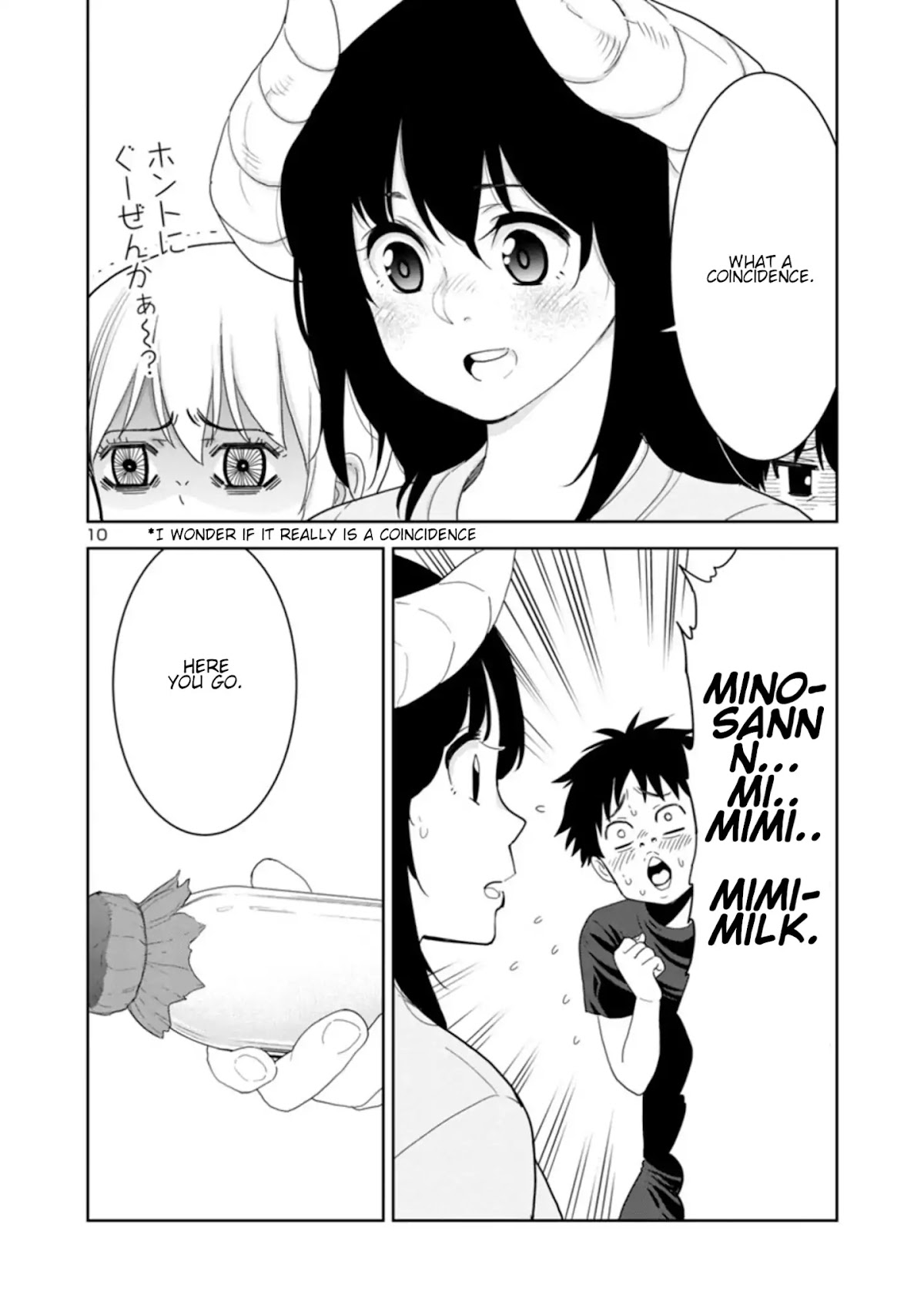 Is it okay to touch Mino-san there? Chapter 34 page 10 - Chapter 34
