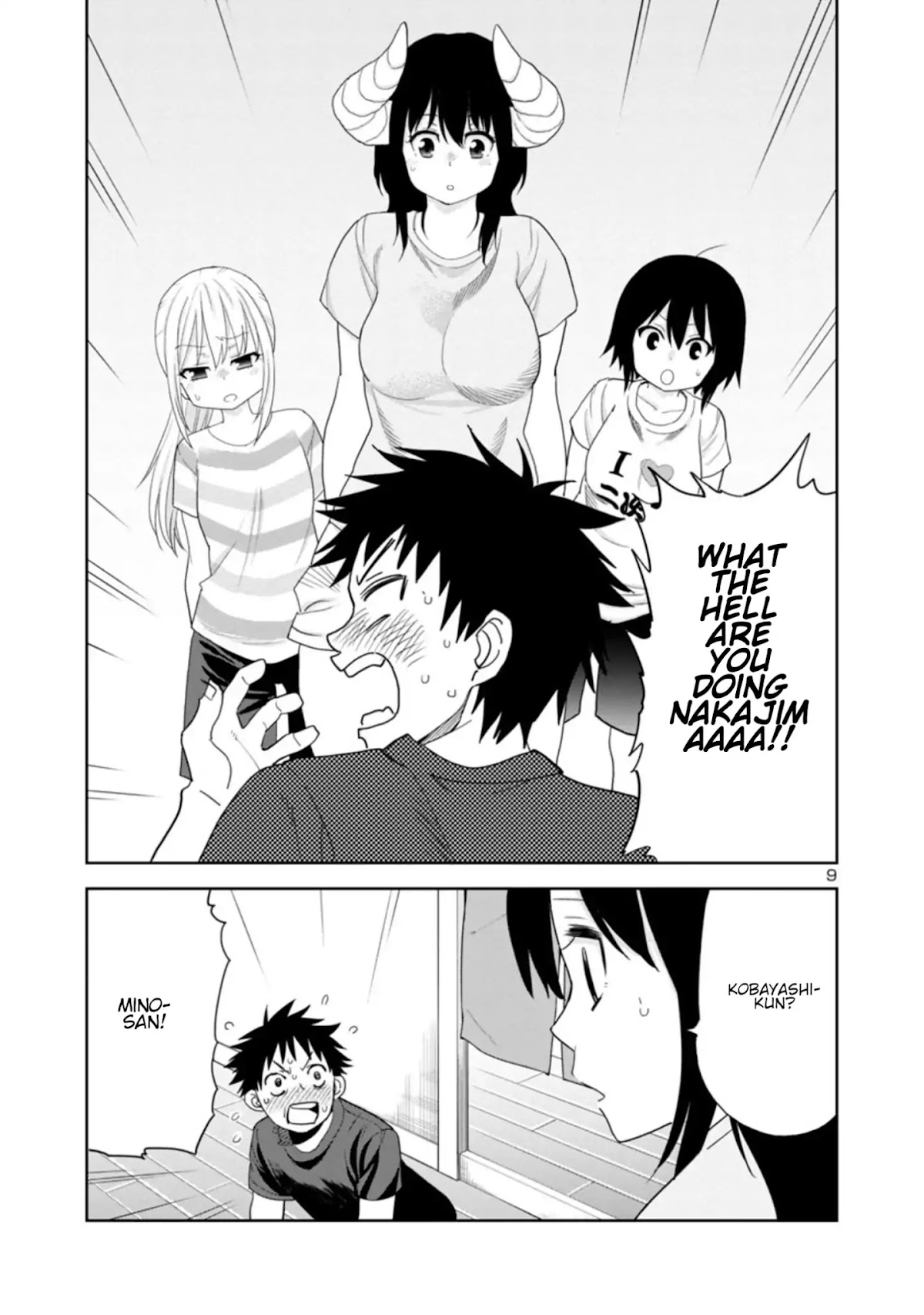 Is it okay to touch Mino-san there? Chapter 34 page 9 - Chapter 34