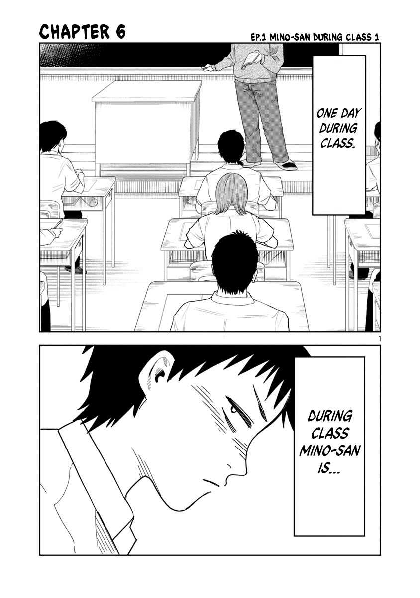 Is it okay to touch Mino-san there? Chapter 6 page 1 - Chapter 6