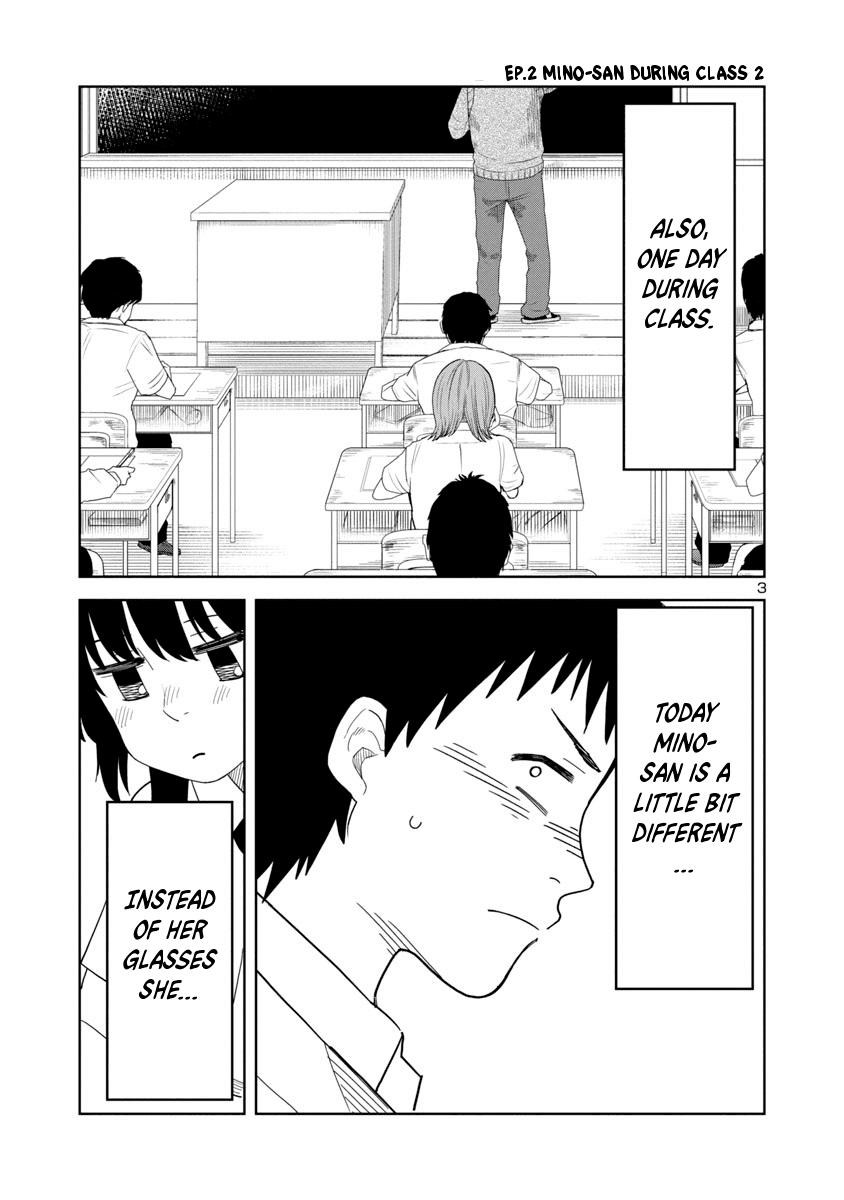 Is it okay to touch Mino-san there? Chapter 6 page 3 - Chapter 6