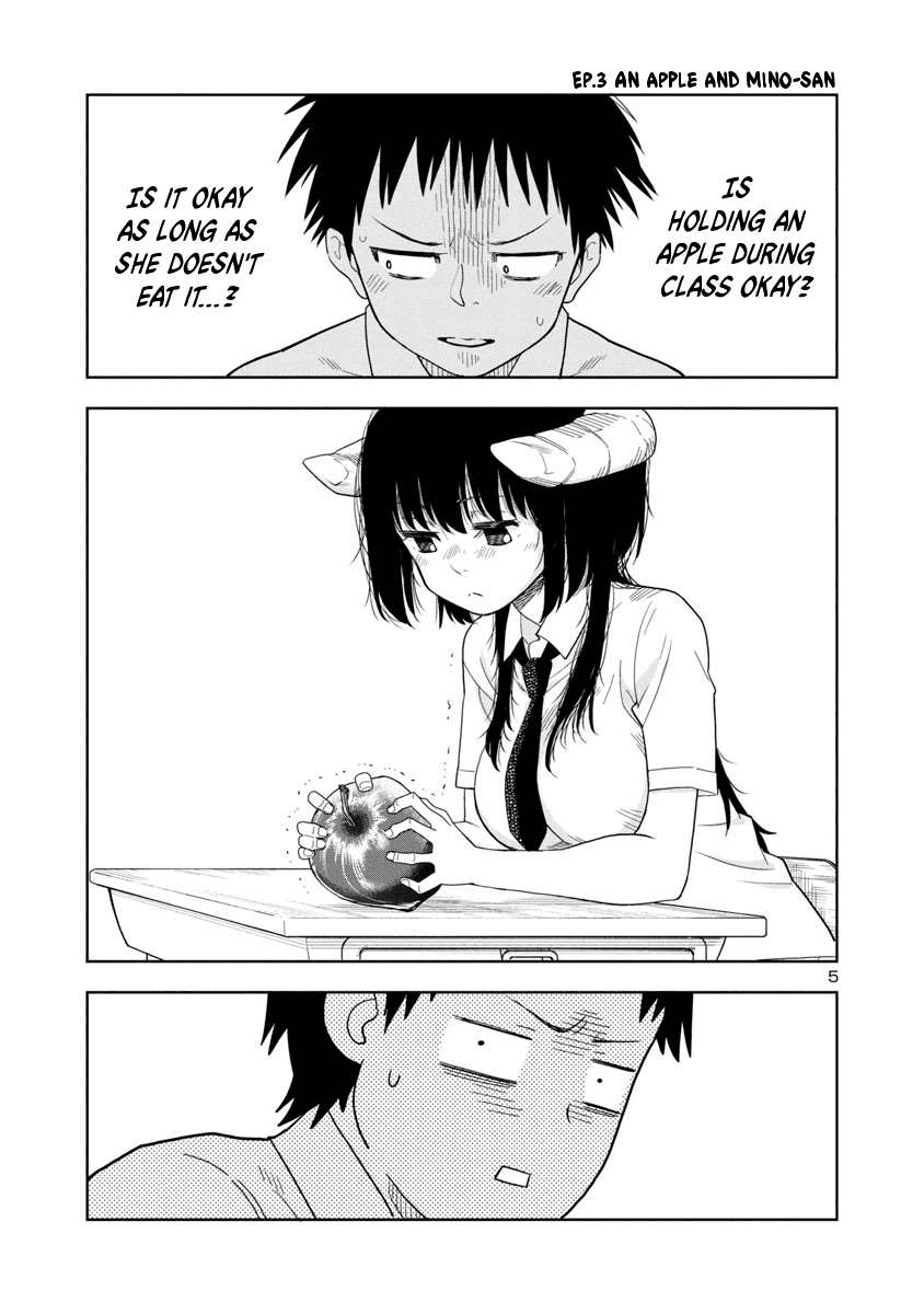 Is it okay to touch Mino-san there? Chapter 6 page 5 - Chapter 6