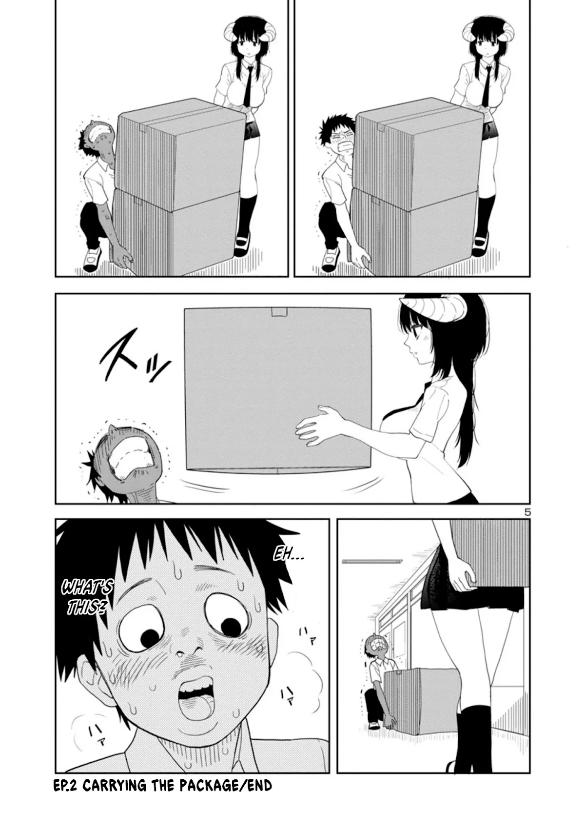 Is it okay to touch Mino-san there? Chapter 8 page 5 - Chapter 8