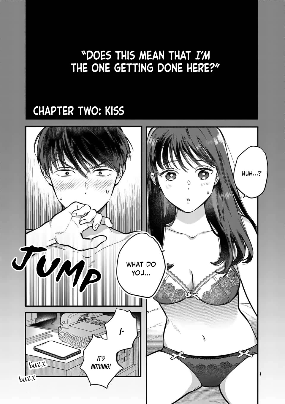 Is It Wrong to Get Done by a Girl? Chapter 2 page 2 - Chapter 2: Kiss