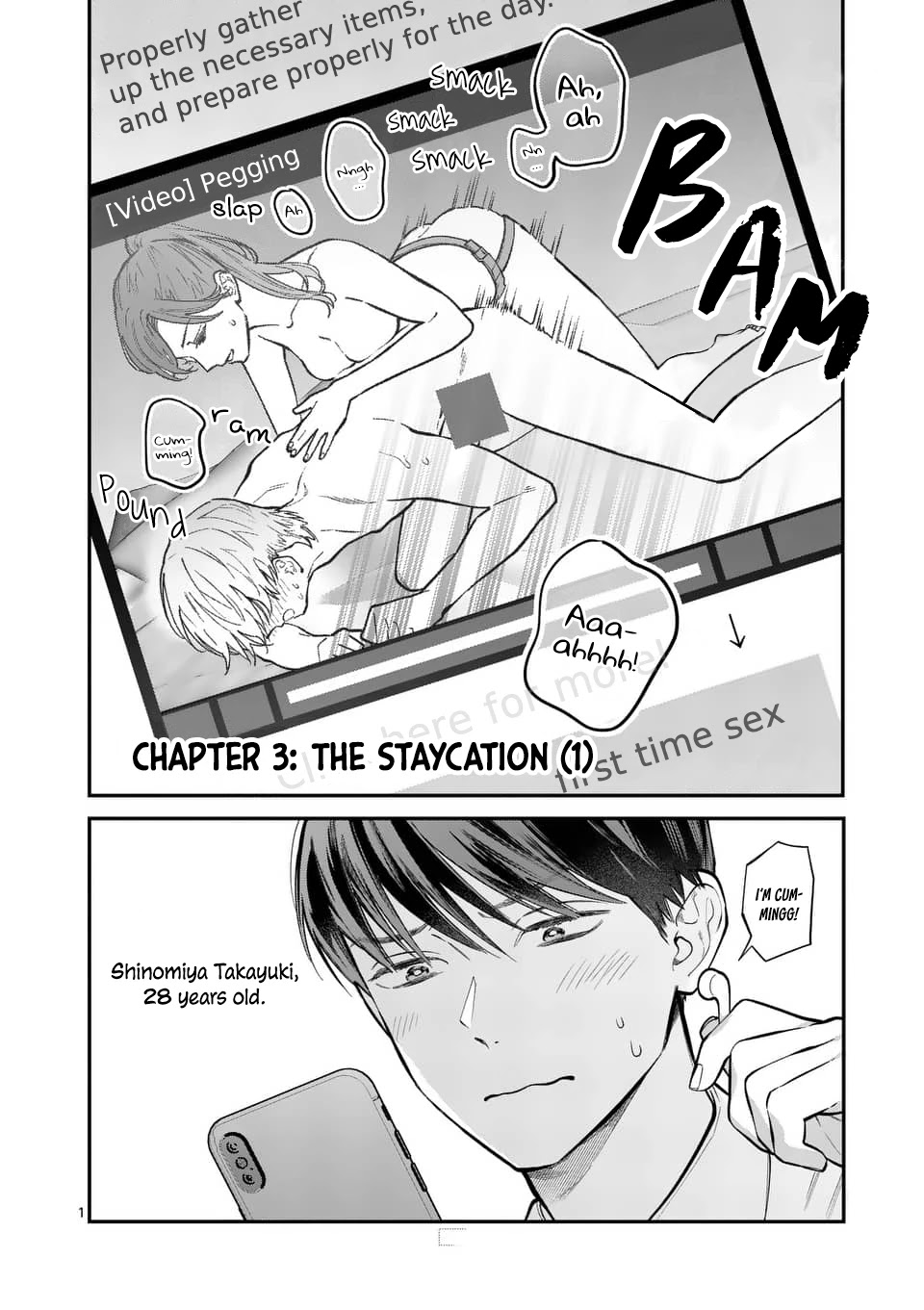 Is It Wrong to Get Done by a Girl? Chapter 3 page 1 - Chapter 3: The Staycation (1)