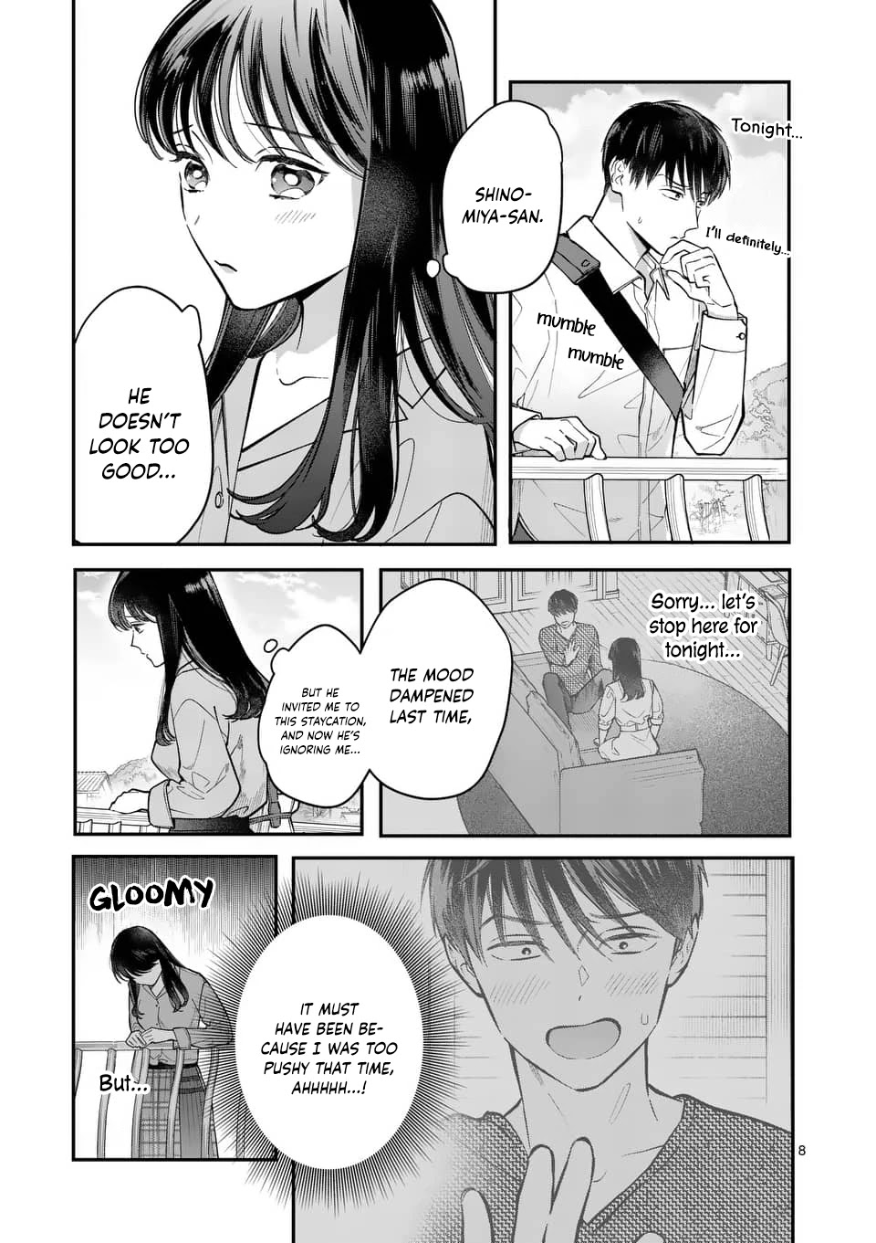 Is It Wrong to Get Done by a Girl? Chapter 3 page 8 - Chapter 3: The Staycation (1)