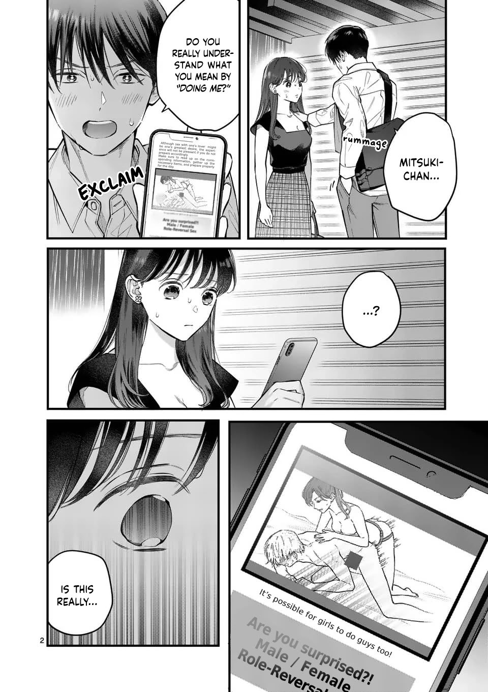 Is It Wrong to Get Done by a Girl? Chapter 4 page 2 - Chapter 4: The Staycation (2)