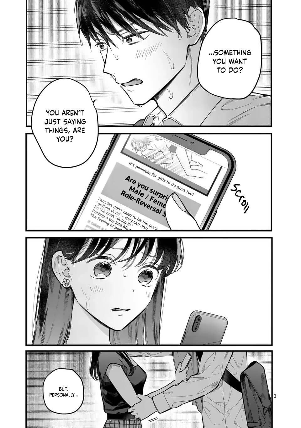 Is It Wrong to Get Done by a Girl? Chapter 4 page 3 - Chapter 4: The Staycation (2)