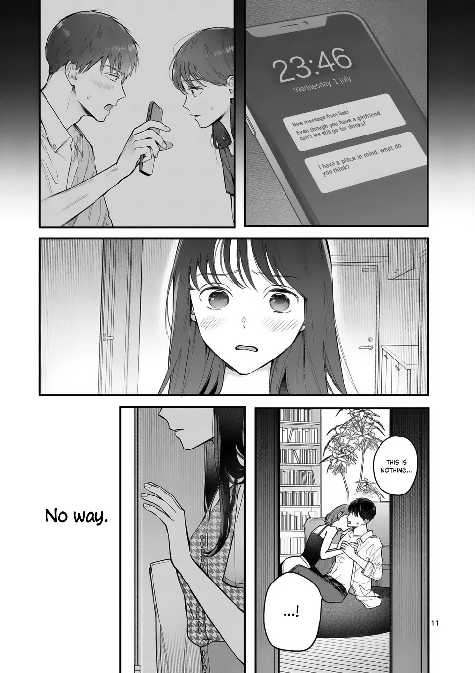 Is It Wrong to Get Done by a Girl? Chapter 9 page 12 - Chapter 9: Confession