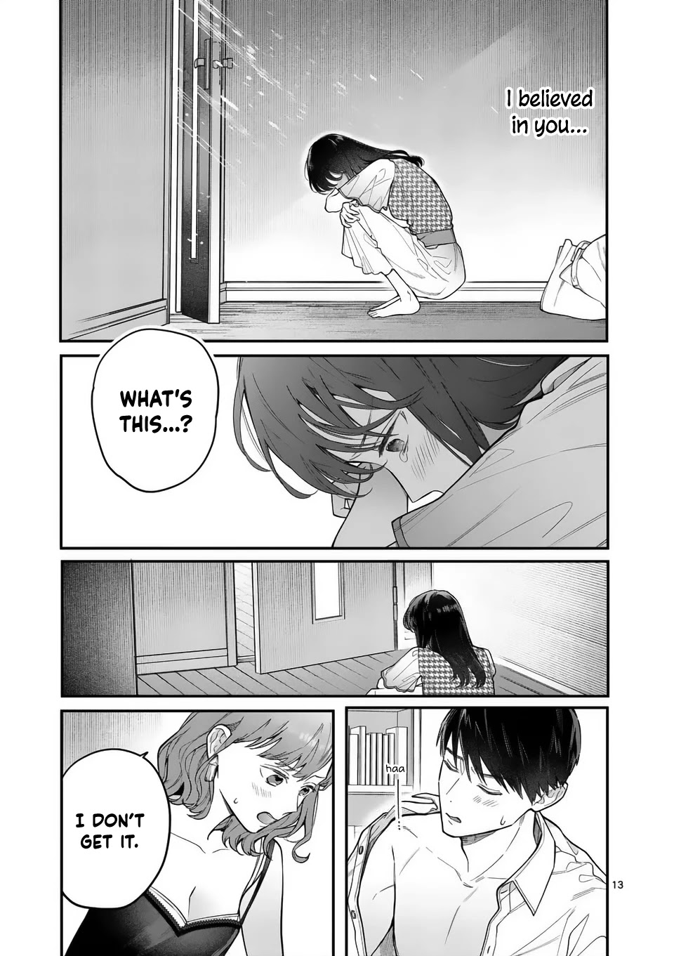 Is It Wrong to Get Done by a Girl? Chapter 9 page 14 - Chapter 9: Confession