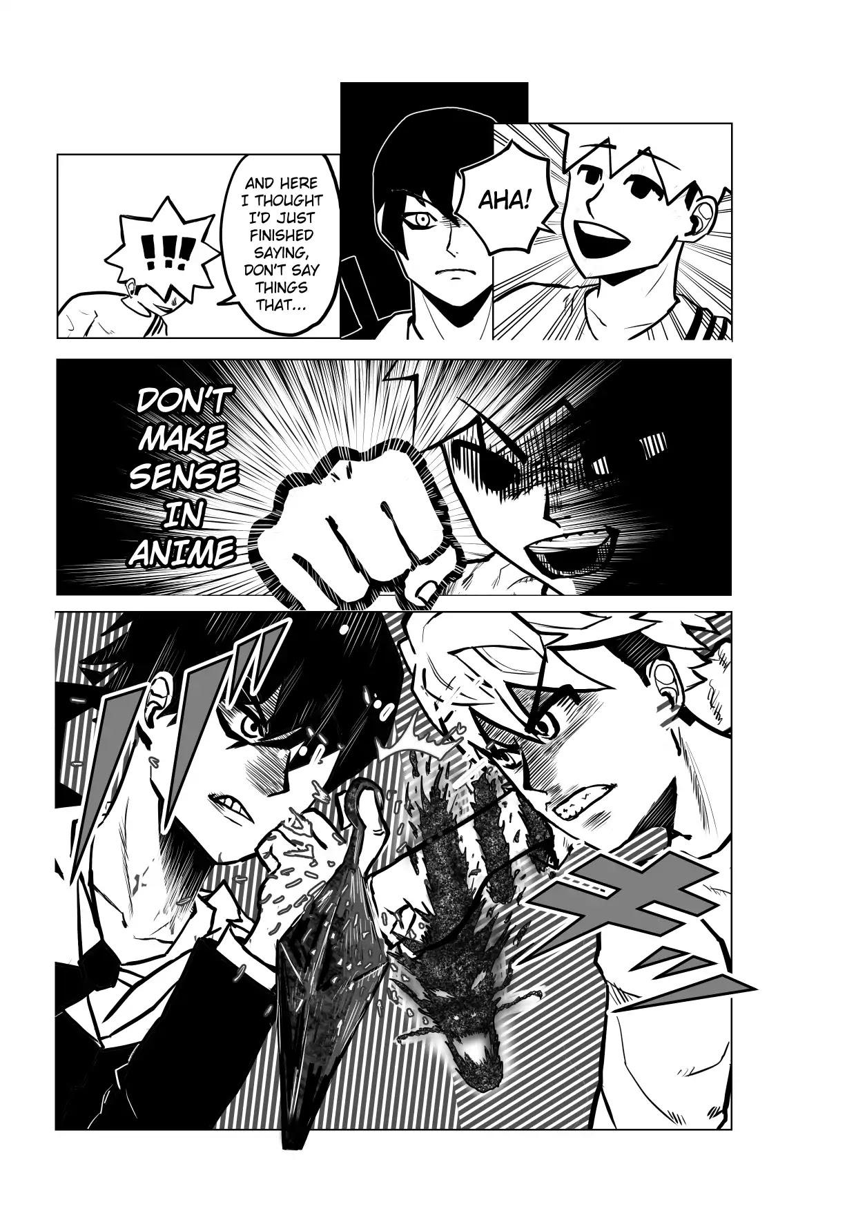 Is It Wrong to Write a Gag Manga for a Contest? Chapter 0 page 10 - Chapter 0: Oneshot