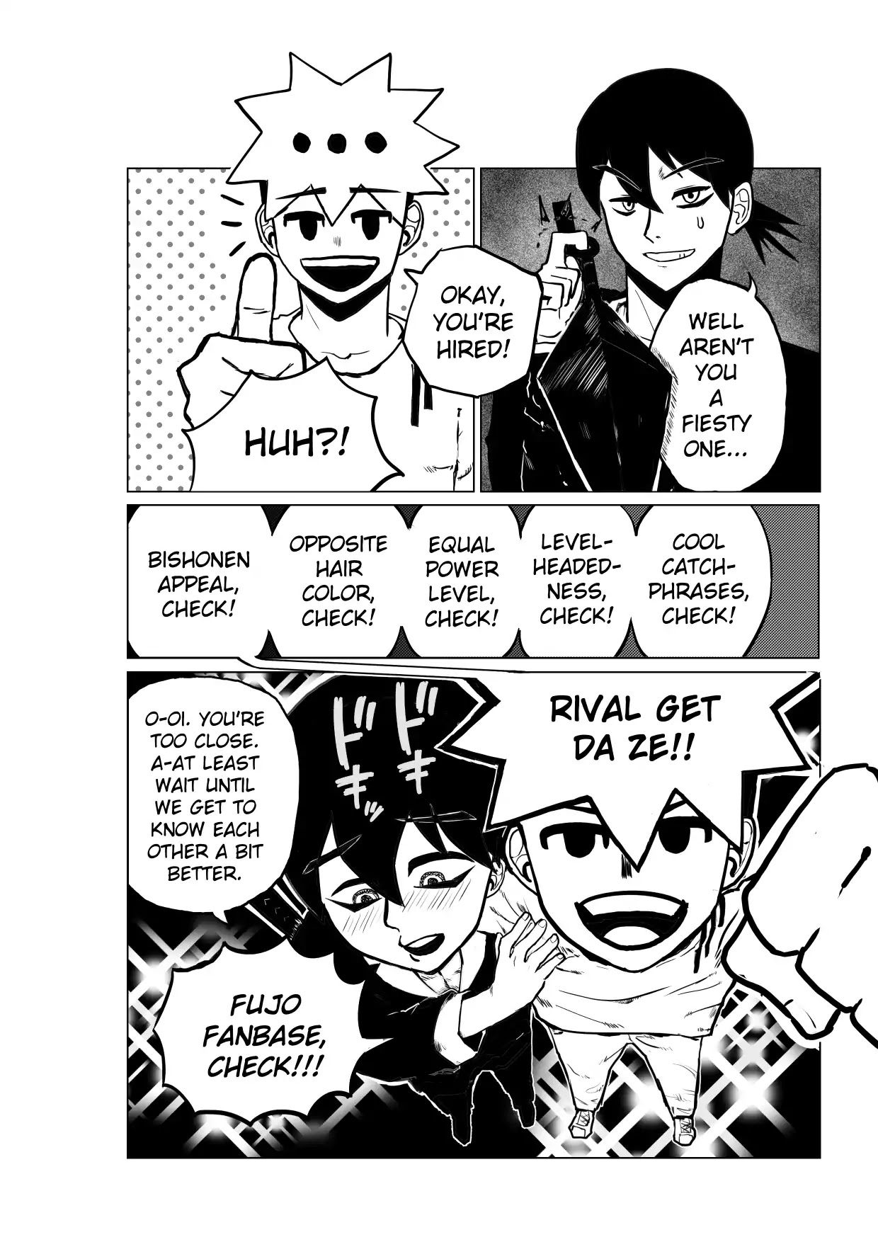 Is It Wrong to Write a Gag Manga for a Contest? Chapter 0 page 11 - Chapter 0: Oneshot