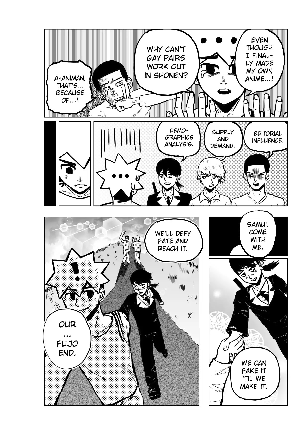 Is It Wrong to Write a Gag Manga for a Contest? Chapter 0 page 15 - Chapter 0: Oneshot