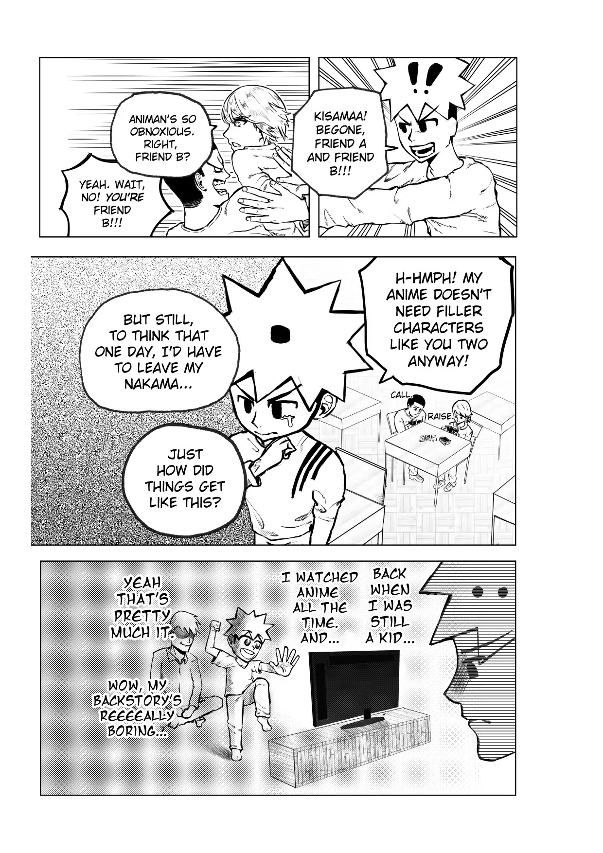 Is It Wrong to Write a Gag Manga for a Contest? Chapter 0 page 6 - Chapter 0: Oneshot