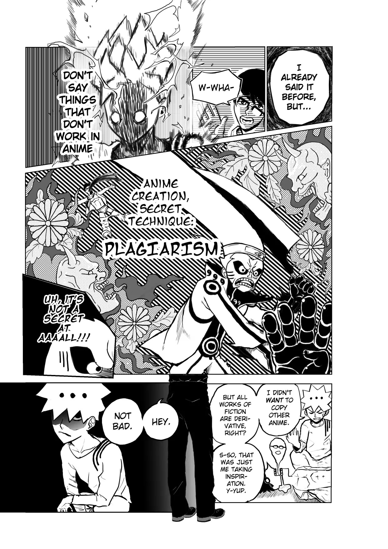 Is It Wrong to Write a Gag Manga for a Contest? Chapter 0 page 8 - Chapter 0: Oneshot