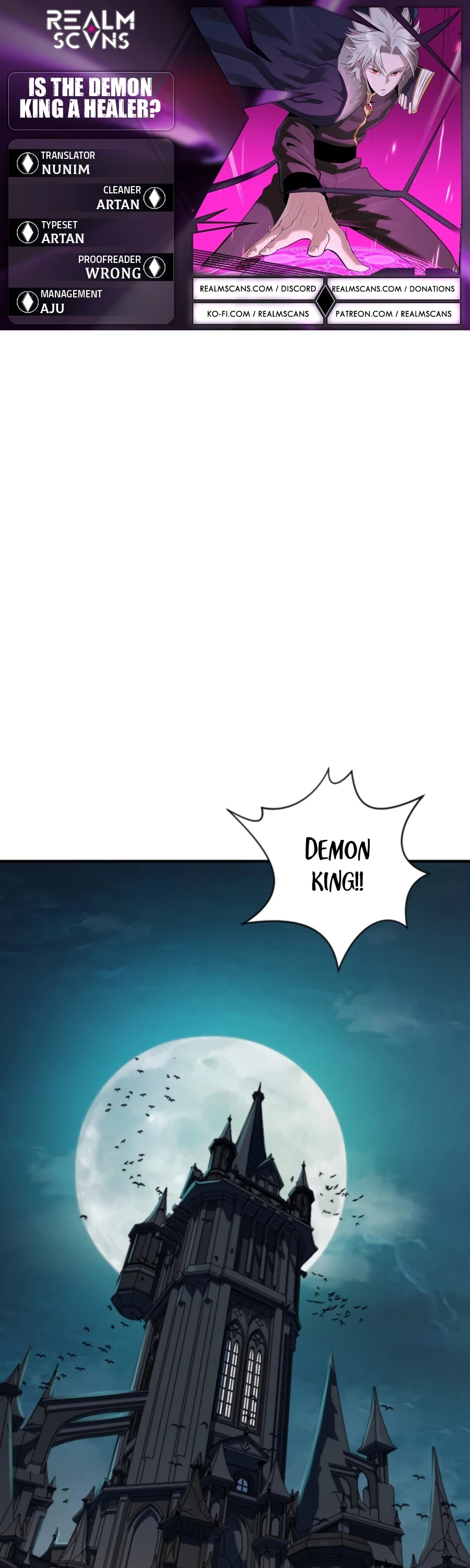 Is The Demon King A Healer? Chapter 12 page 1 - Chapter 12