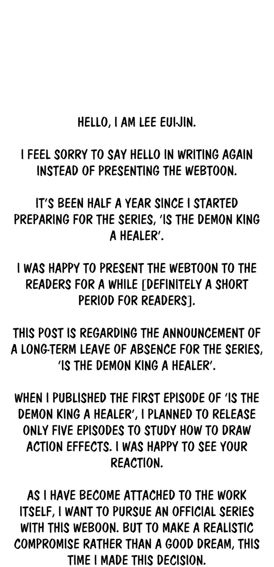 Is The Demon King A Healer? Chapter 14.5 page 1 - Chapter 14.5