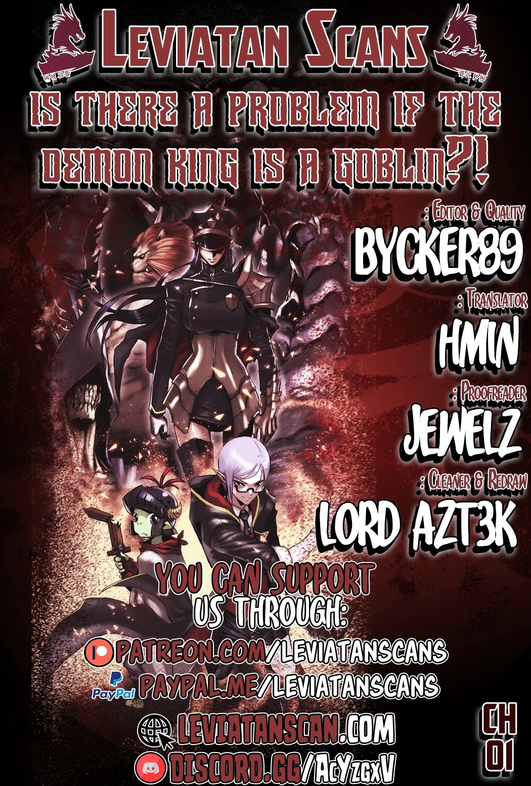 Is There a Problem If the Demon King Is a Goblin?! Chapter 1 page 1 - Chapter 1
