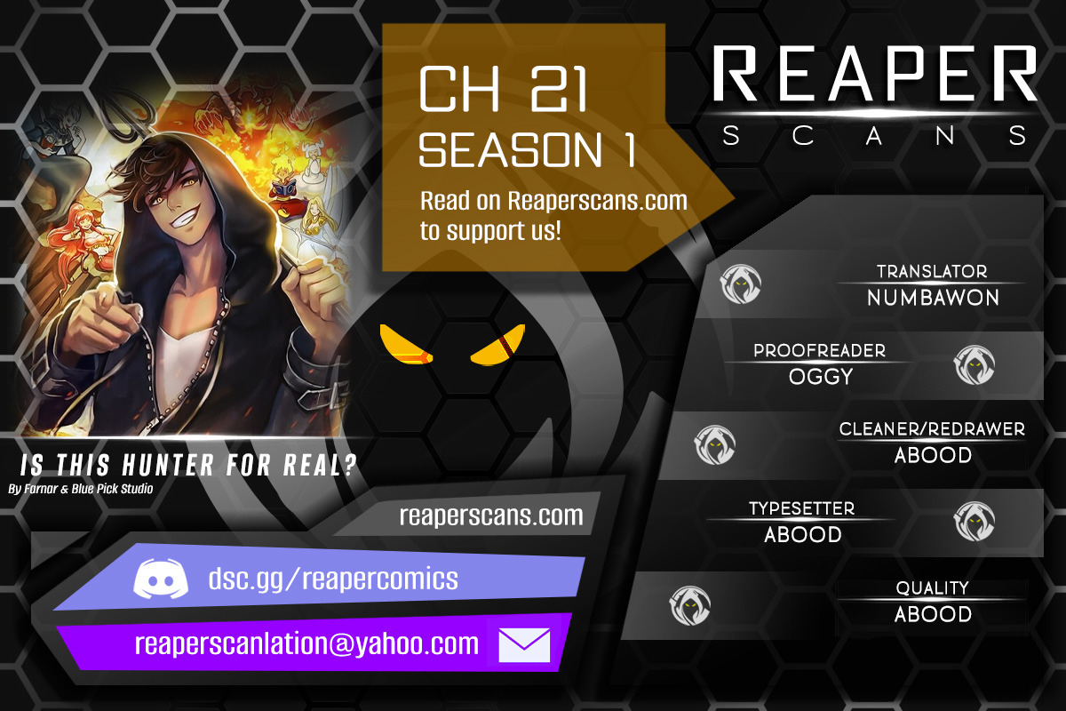 Is this Hunter for Real? Chapter 21 page 1 - Chapter 21