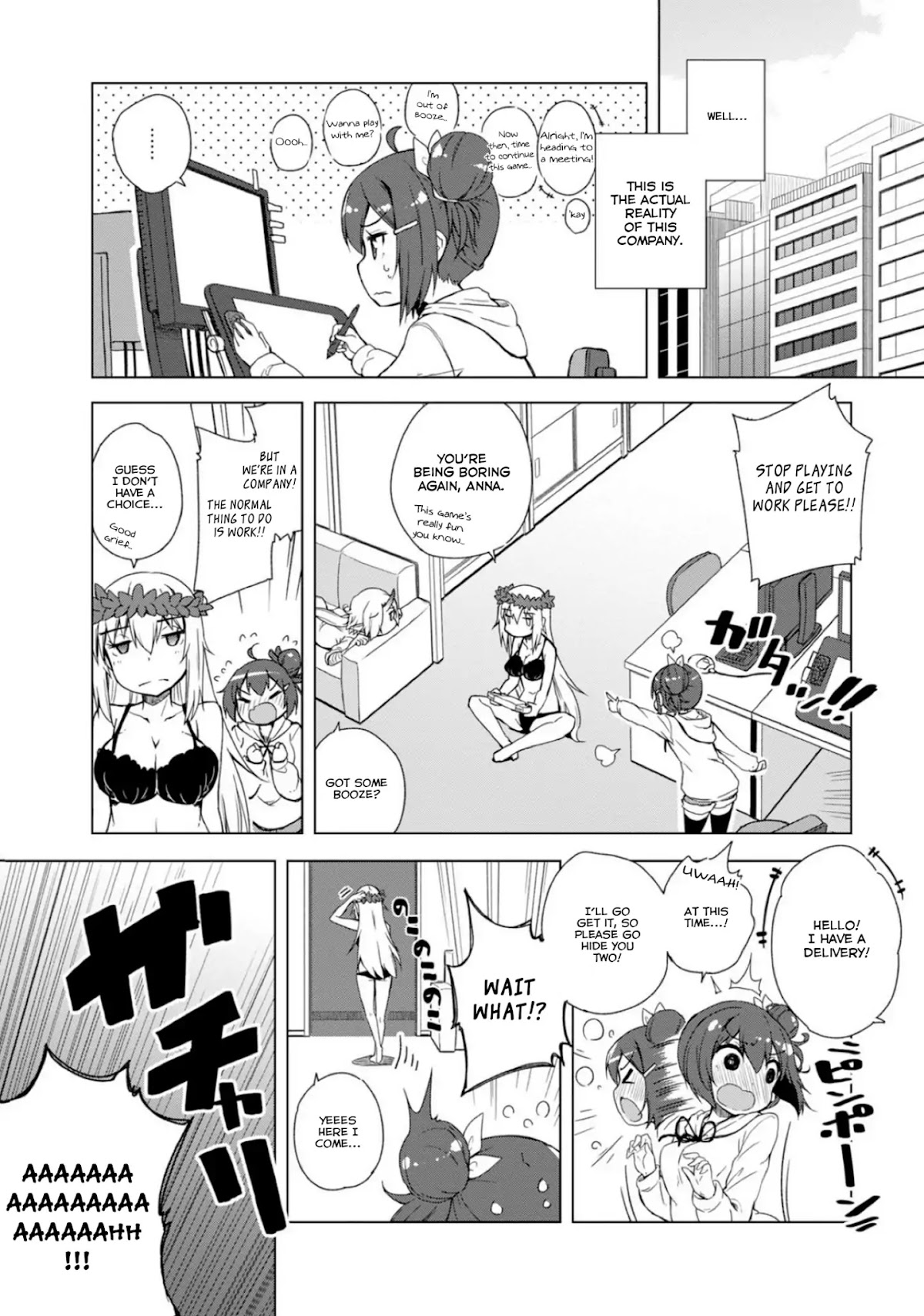 Is This What A God-Tier Game Means ? Chapter 1 page 10 - Chapter 1: The girl and the God's gloomy relationship